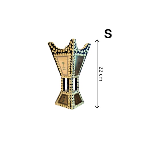 مبخرة صناعة سوري يدوي ثقيل - مخمل سيفين ونخلة لون...