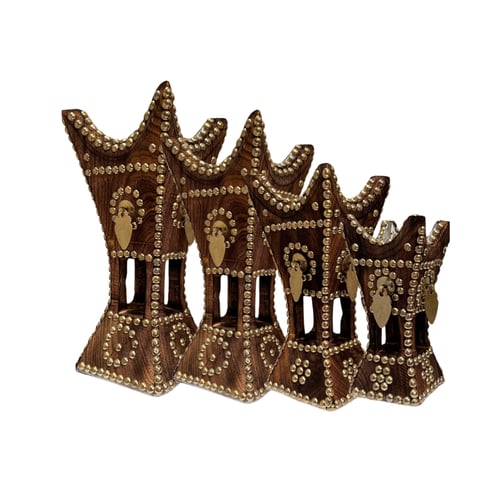 مبخرة حايلية - صناعة يدوية خشب الأثل - طراز الدرعي...