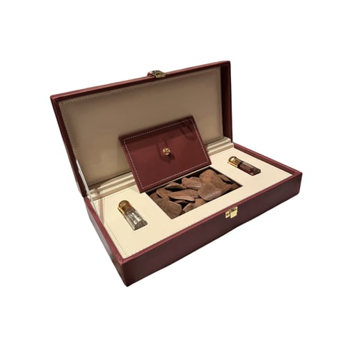 بوكس إهداء فاخر 2.5 اوقية مروكي سوبر + 1/4 تولة ده...