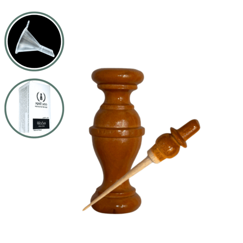 مكحلة خشبية خشب الزان سادة - مقاس كبير - موديل 401...