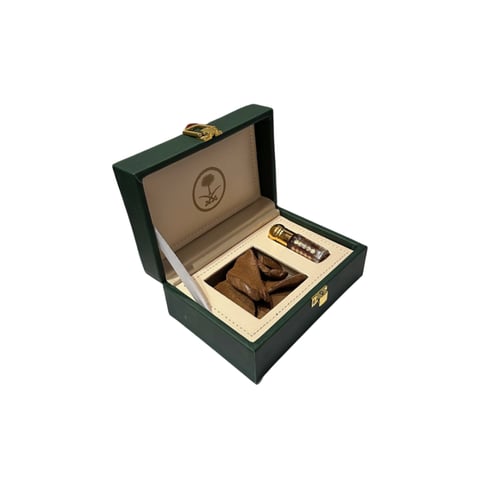 بوكس إهداء فاخر أوقية أرياني سوبر + ربع تولة دهن ع...