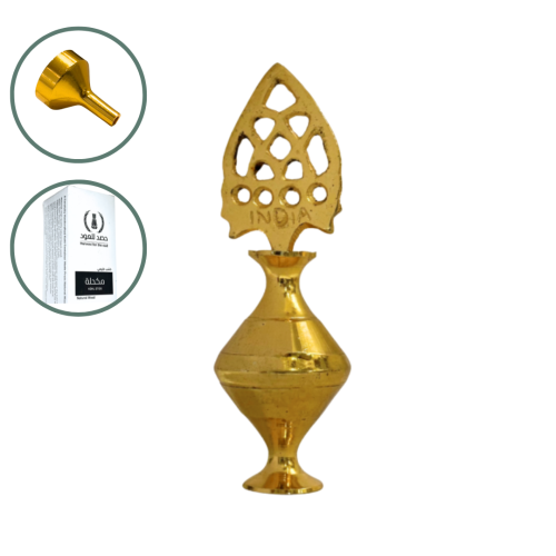 مكحلة نحاسية - ثقيلة - مقاس كبير - موديل 1009