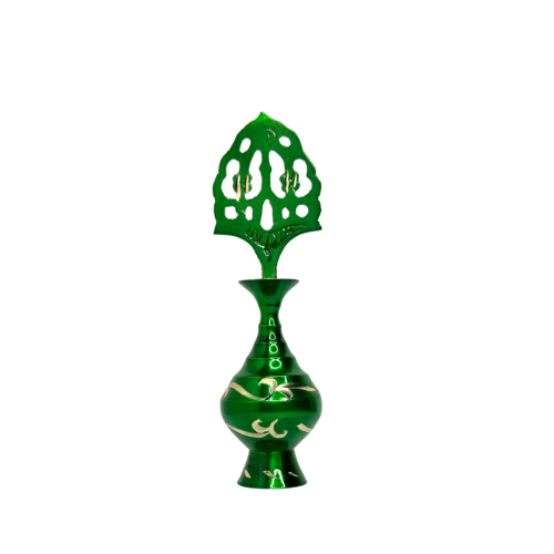 مكحلة نحاس ملونة - لون أخضر موديل 1014-2