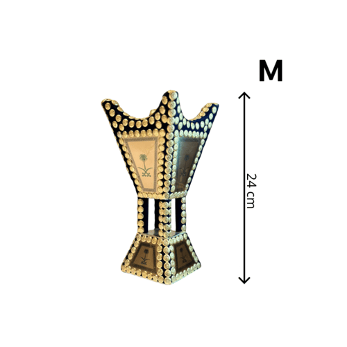 مبخرة صناعة سوري يدوي ثقيل - مخمل سيفين ونخلة لون...