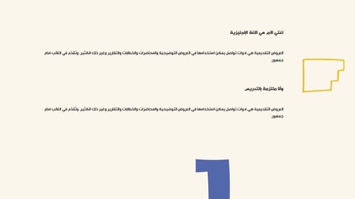 قالب بوربوينت -رقم الصنف A12