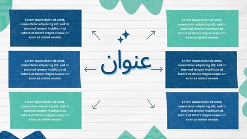 قالب بوربوينت - رقم الصنف A18