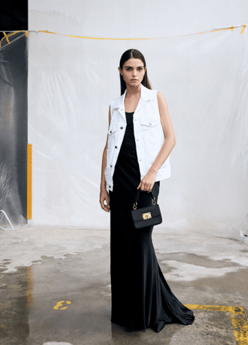 حقيبه ذات مقبض علوي سوداء من تشارلز اند كيث