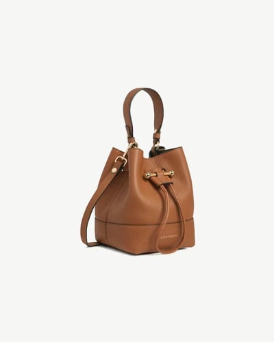 حقيبه مصنوعه من الجلد وسعف النخيل من ستراتبيري