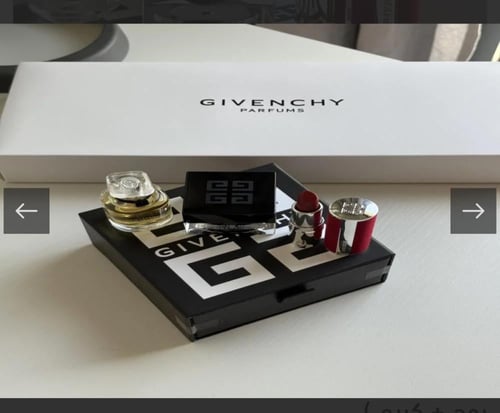 بوكس چفنشي شامل البوكي و الكيس ( عطر + روج + كريم...