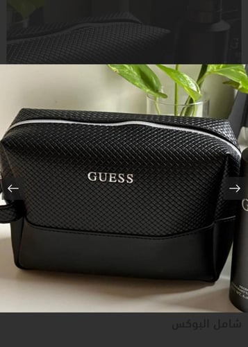 طقم عطر GUESS رجالي ( شنطة + عطر 100 مل + شور جل 1...