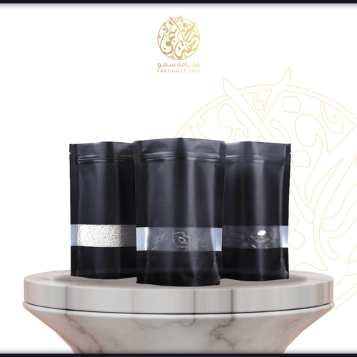 اكياس تخزين ورقيه للقهوة والمكسرات 6 حبات S