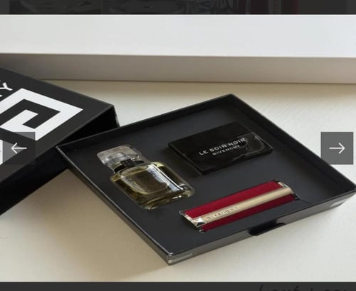 بوكس چفنشي شامل البوكي و الكيس ( عطر + روج + كريم...