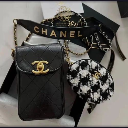 شنطة شانيل بدون ملحقات فقط شريطه وكرت شانيل T