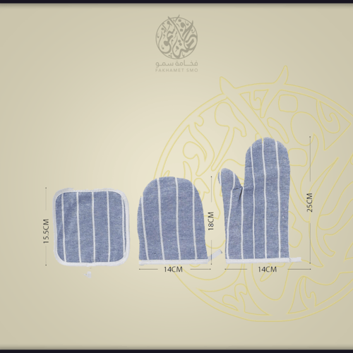 طقم قفاز قماش للجدور S