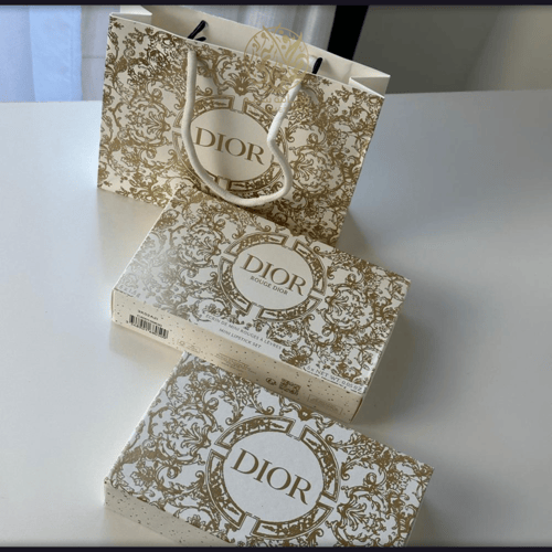 ارواج ديور بوكس الذهبي 5قطع شامل الكيس والبوكس H