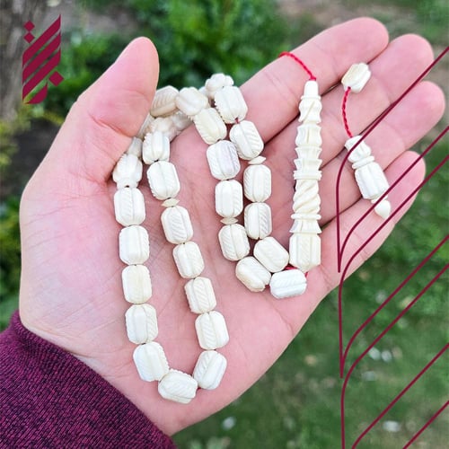 سبحة عظم جمل ( نقش )