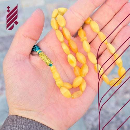 سبحة كهرمان كلنغرادي ( حر )