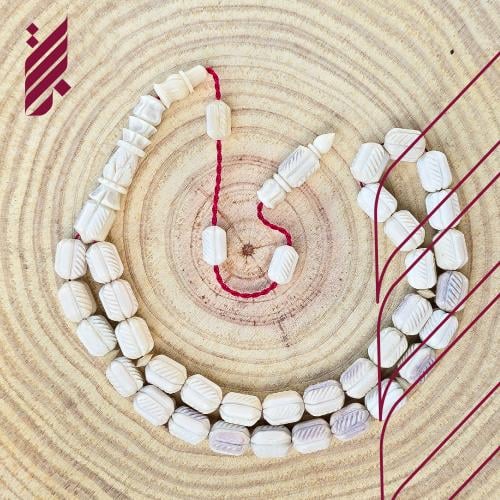 سبحة عظم جمل ( نقش )