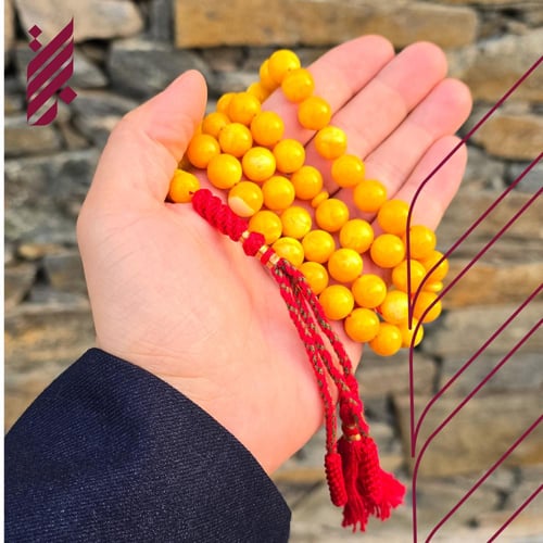 سبحة تراب كهرمان