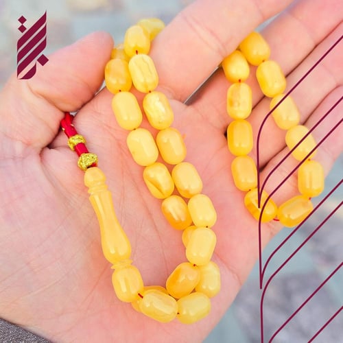 سبحة كهرمان كلنغرادي ( حر )