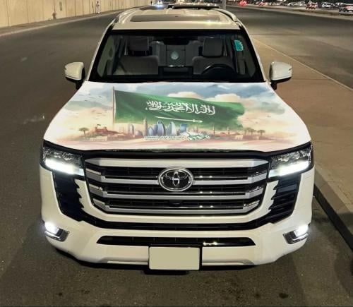 علم كبوت ملون للجميع السيارات