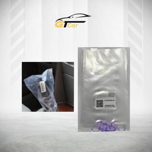 أكياس قير شفاف مع الاستيكر والمغاط