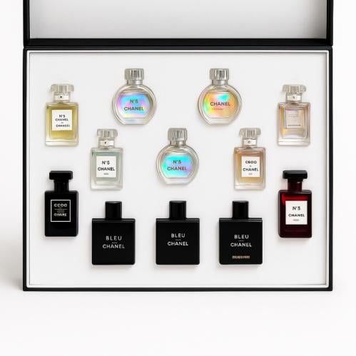 مجموعة عطور شانيل الميني مع الكيس
