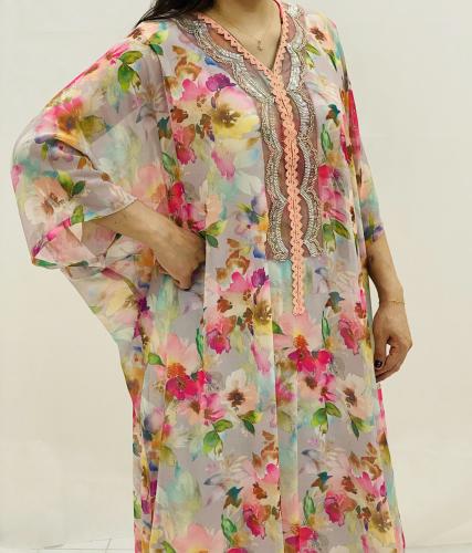 Flowered Jalabiya