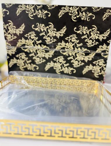 صينية تقديم ذهبية - متجر الشامل24