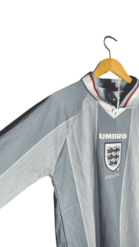 تيشيرت منتخب انجلترا الكلاسيكي الاحتياطي كم طويل م...