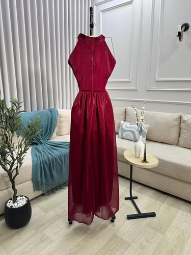 فستان ناعم كرنكل راقي