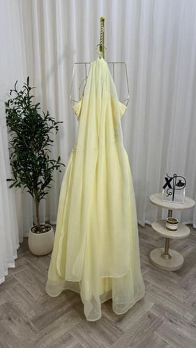 فستان ليموني ناعم