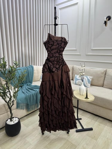 فستان سهره شيفون