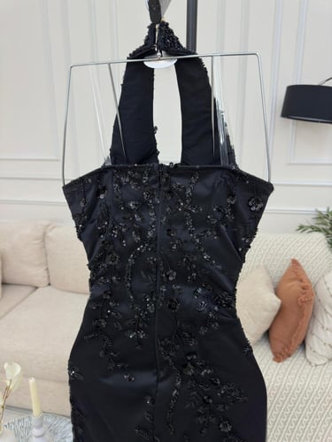 فستان سهره مميز لون اسود