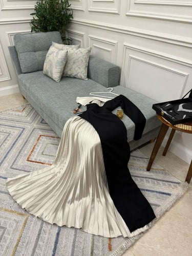 فستان سهرة راقي قماش باربي فخم