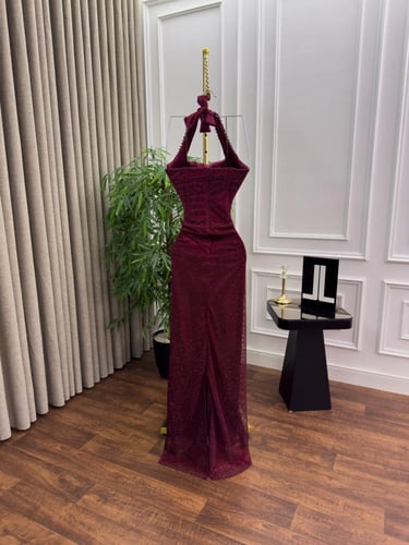 فستان سهره فصوص رزكون