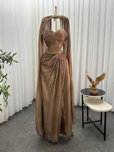 فستان لون جلكسي