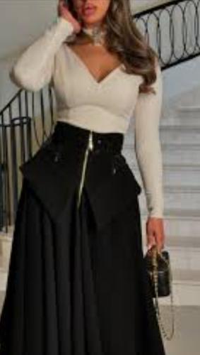 فستان سهره مميز لون اسود