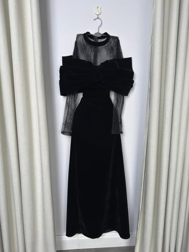 فستان مناسبات اسود