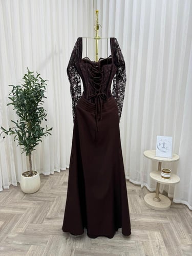 فستان ناعم صدريه دانتيل