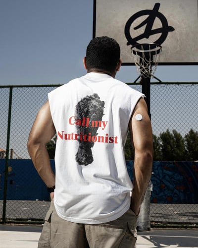 Hotline cotton tank top