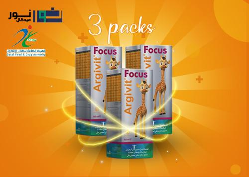 ارجيفيت فوكس شراب - 3 عبوات