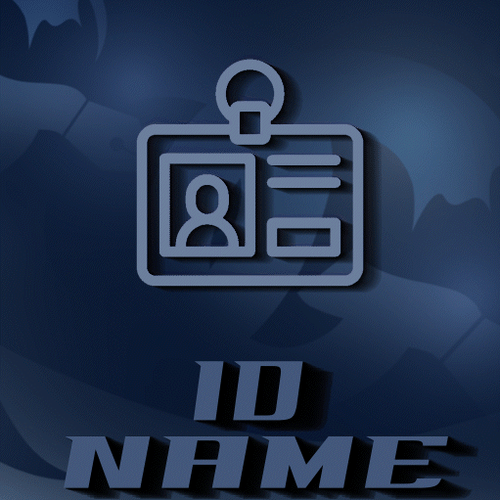 تصميم ID Name