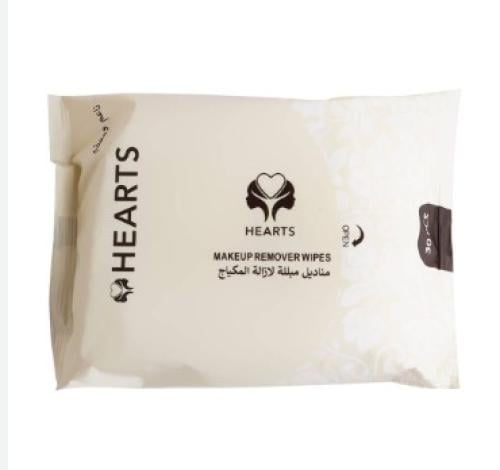 هارتس مناديل مبللة لأزالة المكياج