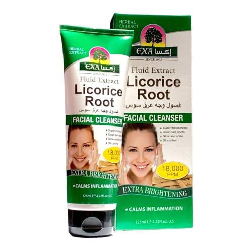 اكسا غسول وجه بعرق السوس