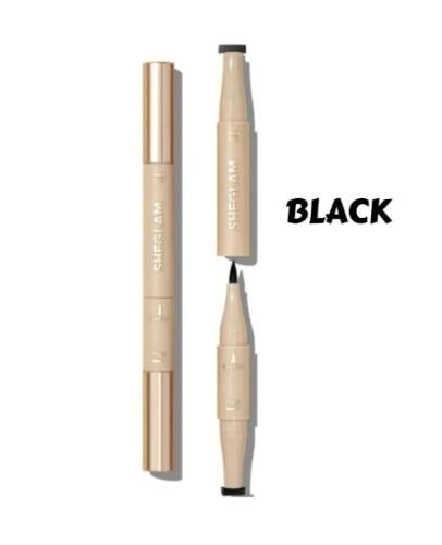 قلم تحديد العيون 2 في 1 جيت فوكسي آي لون أسود من ش...