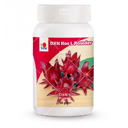 مسحوق الكركديه روز إل 30 جرام dxn