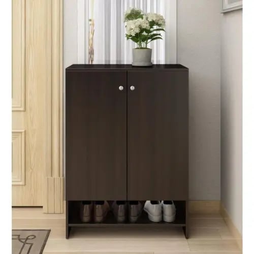 خزانة أحذية عصرية عمودية من الخشب المضغوط