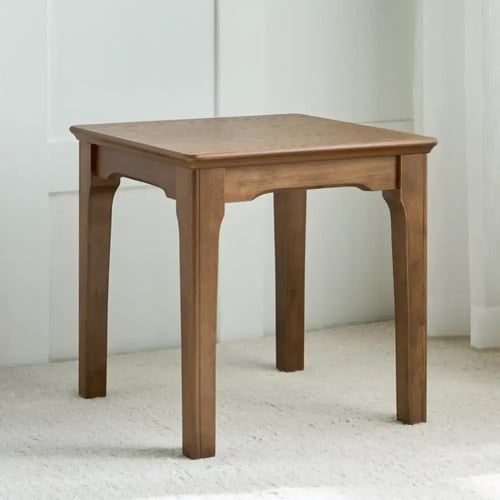 طاولة جانبية خشبية