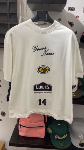 white T-shirt